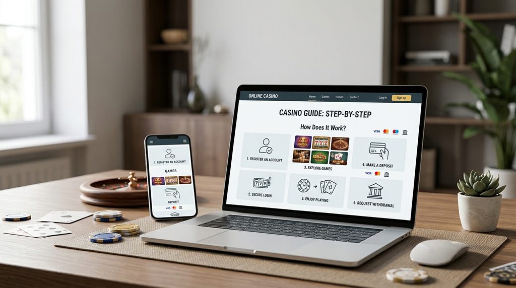 How Does an Online Casino Work for Beginners