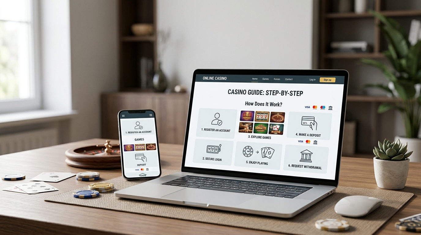 How Does an Online Casino Work for Beginners